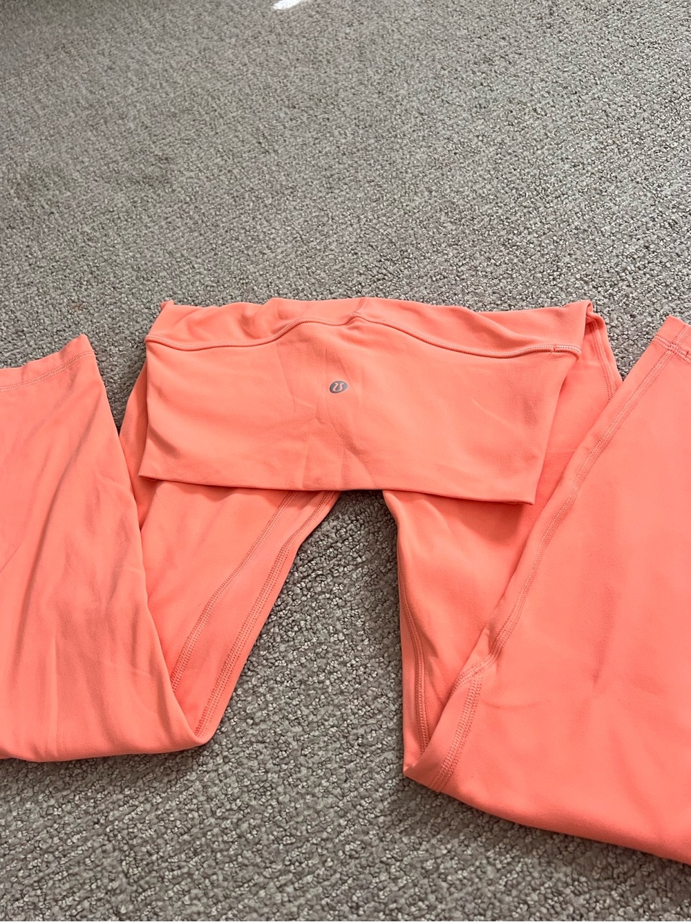 lululemon athletica coral align leggings